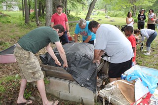 Sealin up the seafood steamer
