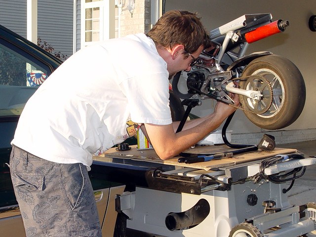 Bringin the pocket bike back into commission