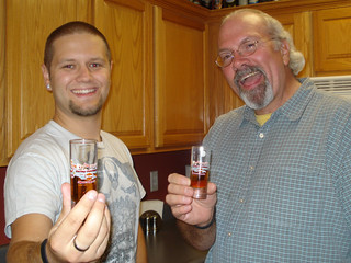 A bit of Hennessey to get the night started