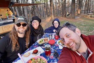 At least Liz is in focus, haha