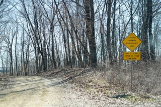 Caution. Minimum Maintenance Road