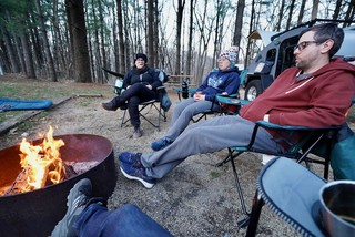 pretty soon you realize that all we're going to do for eternity is sit around the fire