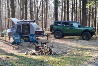 Camper - Morning campsite