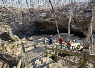 Hiking - Hiking around Maquoketa