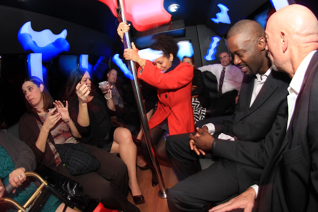 Drea gettin down on the pole