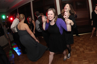 Amy helping Jody dance