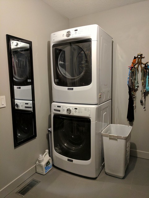 Having laundry in your closet is magical