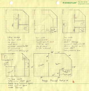 Brainstorming the new master bathroom