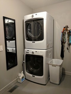 Having laundry in your closet is magical