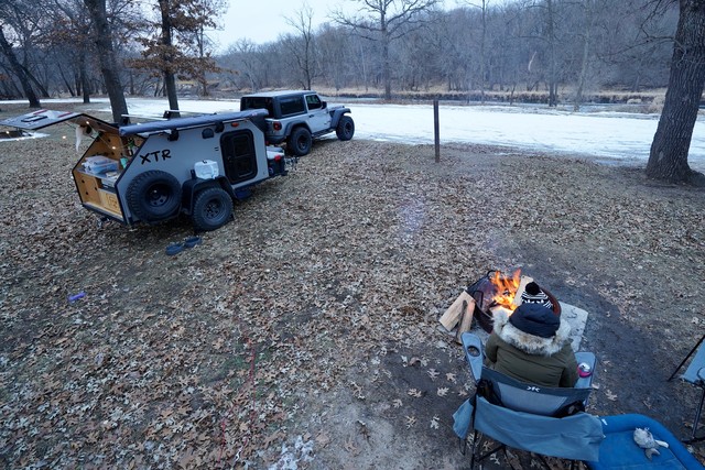 Hangin around the fire