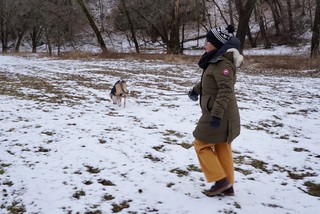 Hikin around the campground