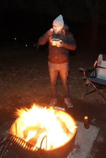 Eatin some camp foods