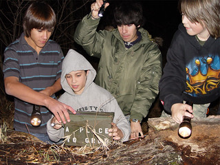 Anthony Terronez - Our first geo cache