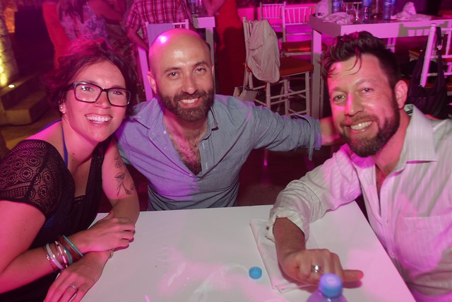 Hangin with our new buds Tony and Dave