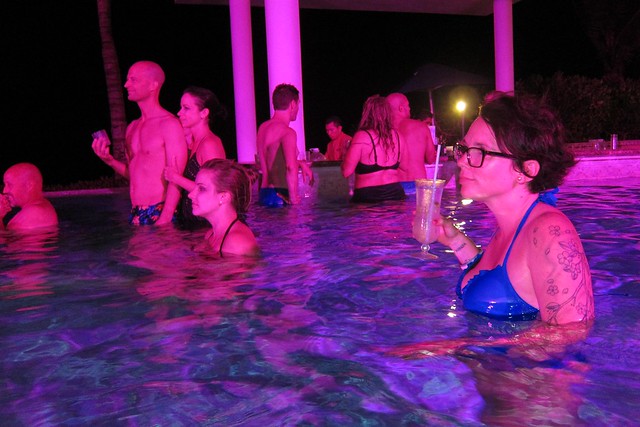 Watchin the fire performers