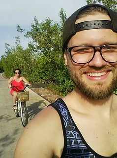 Biking - Cruisin around with this girl