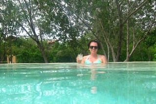 Drinks - Chillin at the reflections pool