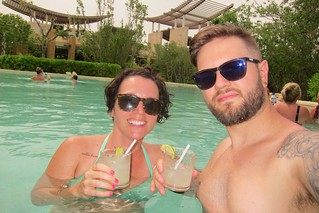 Drinks - Unplanned pool party