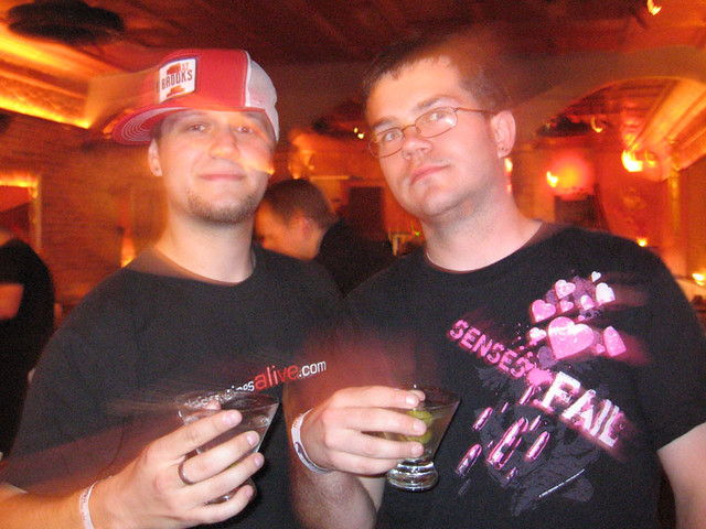 Me and Zach at Bartini's