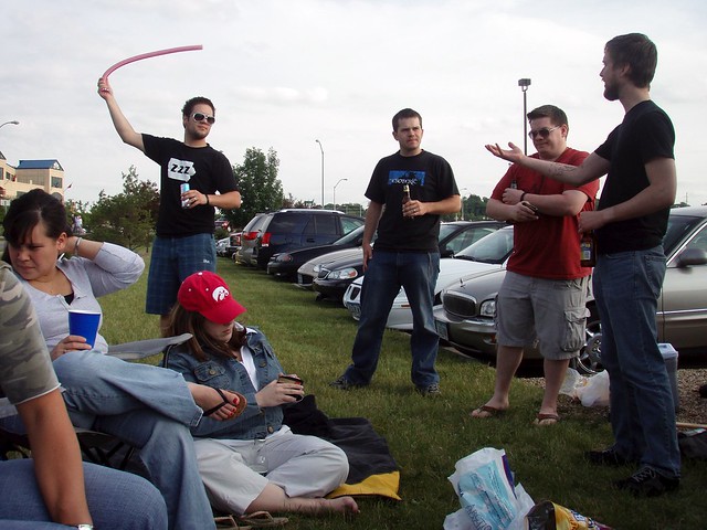 Tailgating at the iCubs game