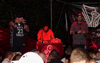 Local Rapper Fallen opened for Vanilla Ice