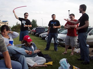 Tailgating at the iCubs game