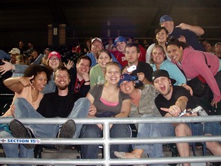 Stacy Denham - At the iCubs game