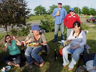 Tailgating at the iCubs game