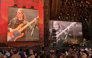 The Incubus bass player was groovin