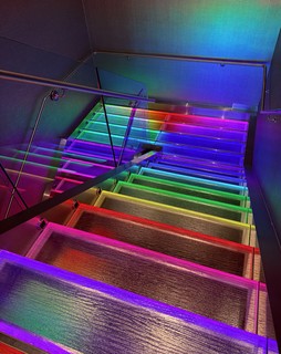 Art - Talking Stick loves them some rainbow LEDs