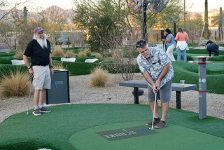 Golf - The last hole