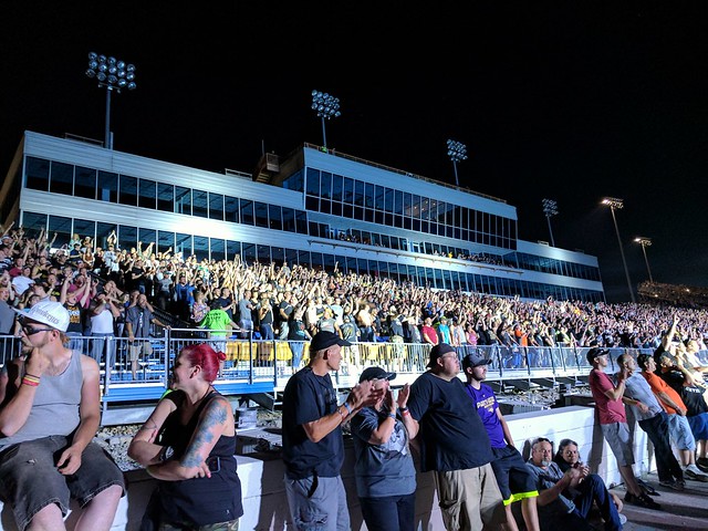 Metallica at the speedway