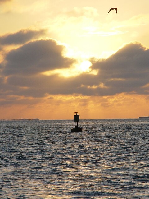 Sunset off Key West