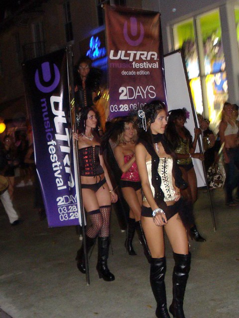 Street Advertisement for Ultra Music Fest