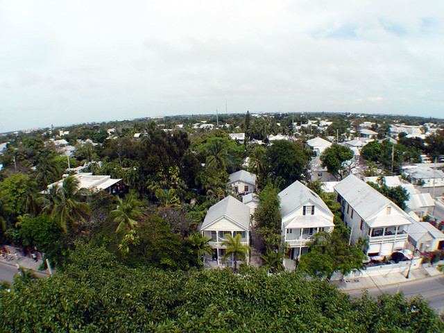 Looking over Key West from the Lighthouse