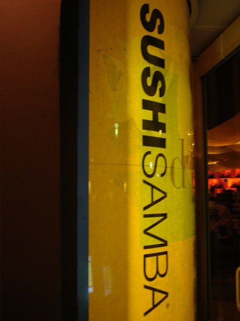 Sushi Samba Sign
