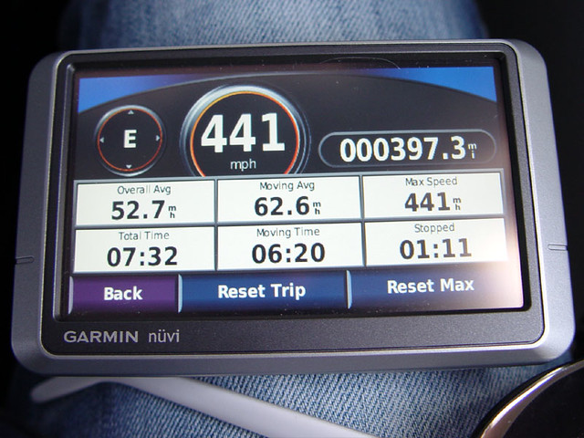 GPS on a Plane.  Totally works.