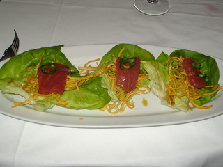 Some Amazing Tuna Lettuce Wraps