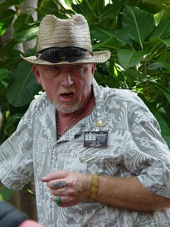 Our Tour Guide at Hemmingway's House