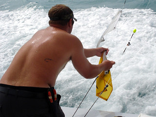 Adam puttin the braggin flags up