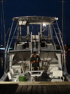 Adam gettin the lines ready