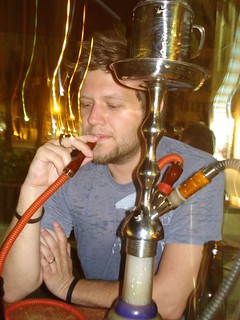 My first hookah, ha