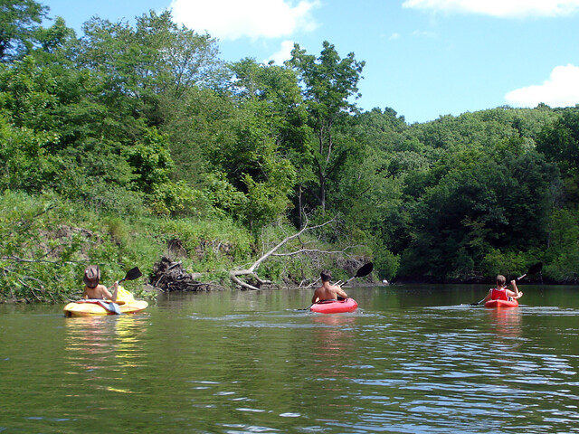 Floating the middle Raccoon river