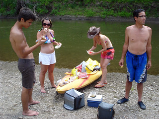 Kayaking - Snacks!