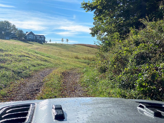 Drivin around mom's property