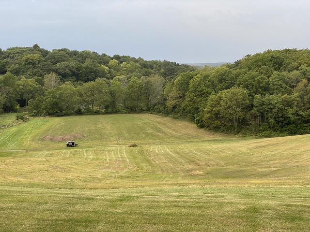 Lil camper in the distance