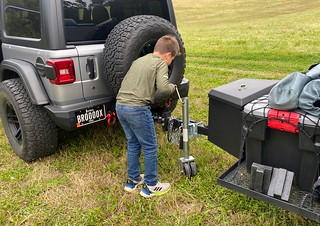 Camper - Gettin some help from David