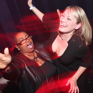 Dancing with Ando's mom