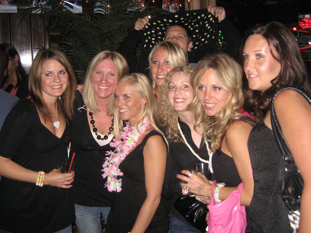 Lots of girls - and my hoodie