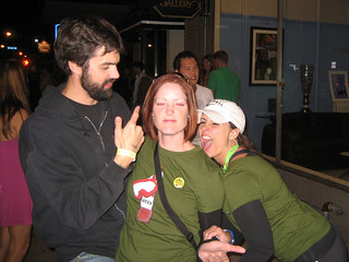Josh and our beer goggle friends